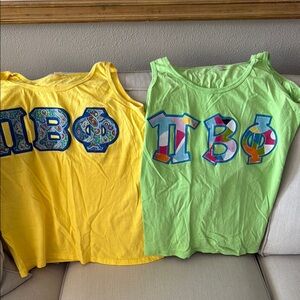 Pi Beta Phi tank tops